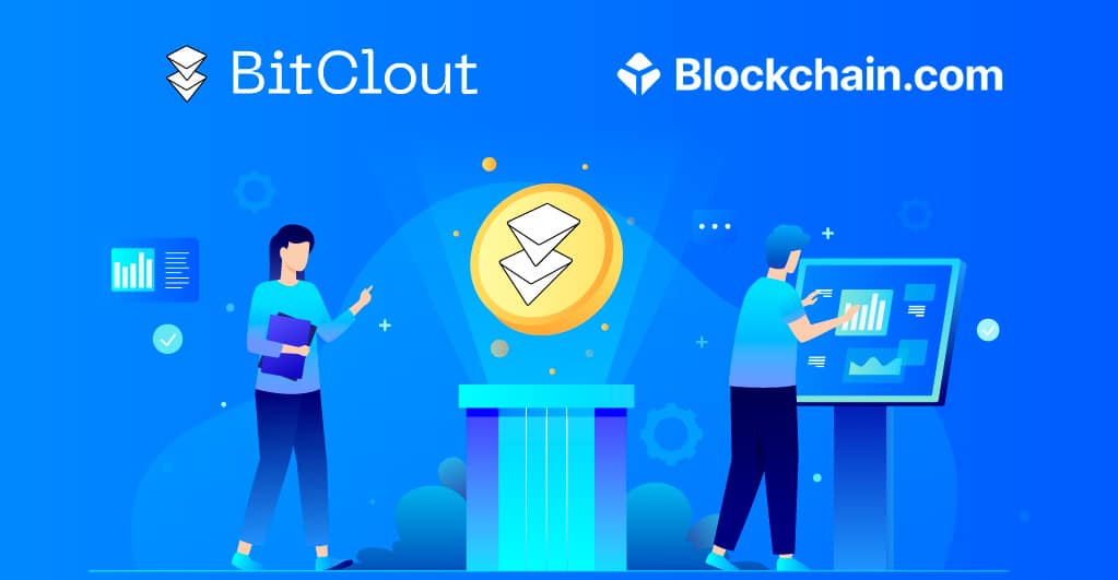 Blockchain.com listet ausschließlich $CLOUT für den Handel auf